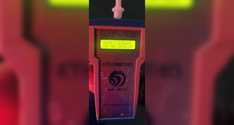 Motorista embriagado e sem CNH acaba detido no Jardim Carvalho em PG