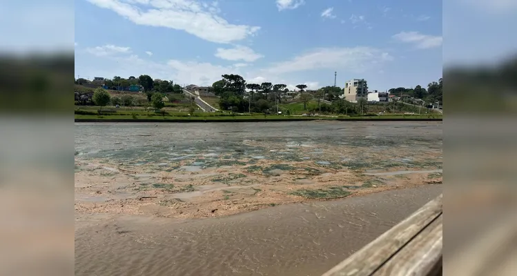 Volume de água no Lago de Olarias será reduzido durante o período de limpeza
