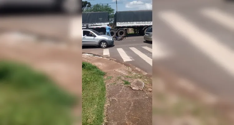 Acidente entre motocicletas deixa dois feridos no Recanto Verde