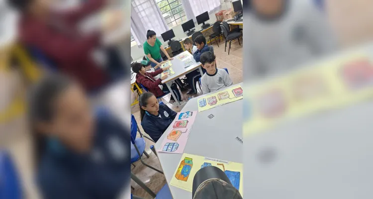Confira a série de registros em sala de aula.