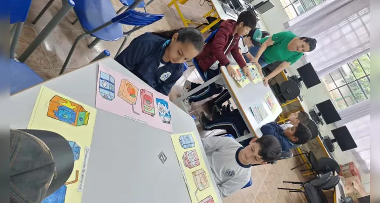 Confira a série de registros em sala de aula.