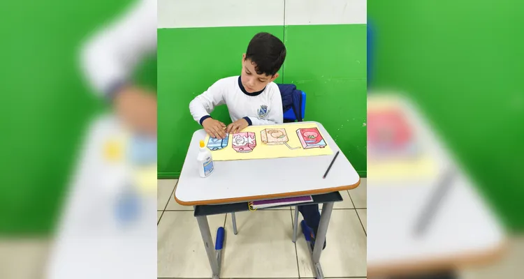 Confira a série de registros em sala de aula.