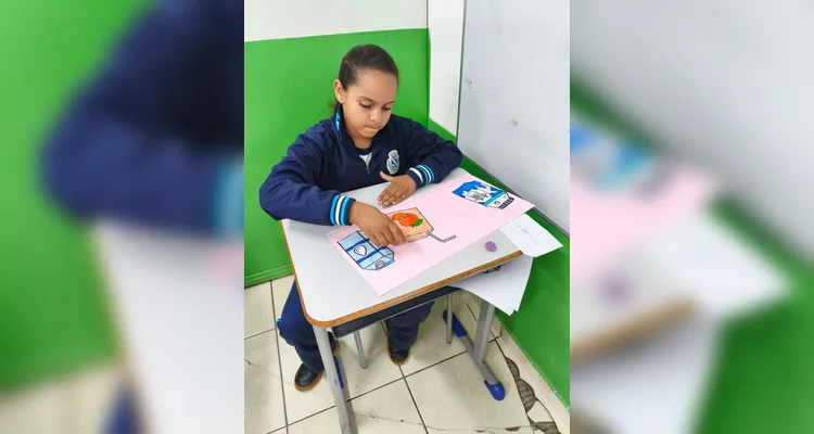 Confira a série de registros em sala de aula.