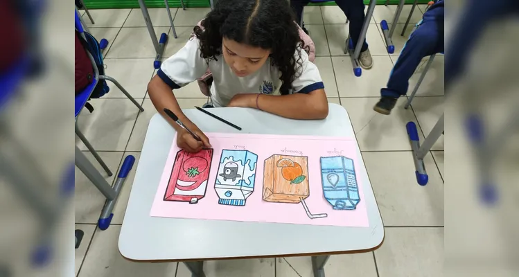 Confira a série de registros em sala de aula.