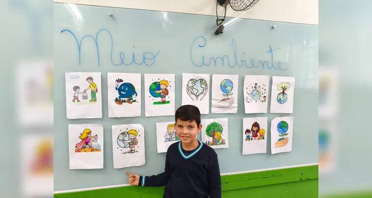 Veja os registros em sala e feitos pelos alunos junto à natureza.
