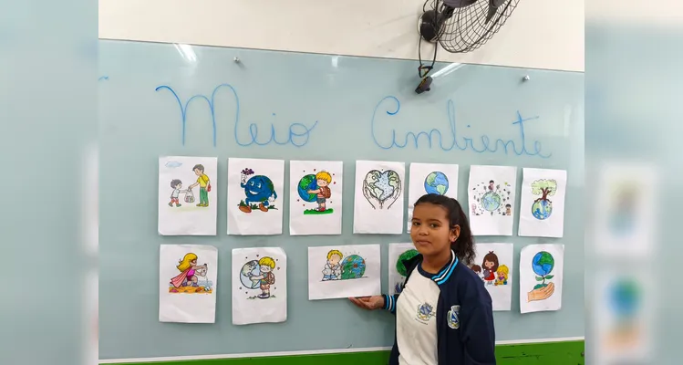Veja os registros em sala e feitos pelos alunos junto à natureza.