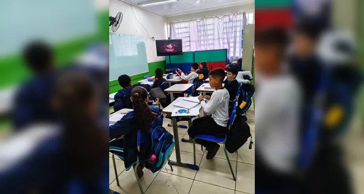 Veja os registros em sala e feitos pelos alunos junto à natureza.
