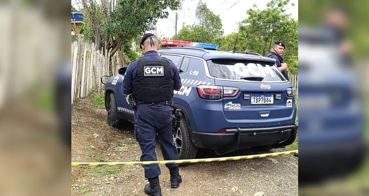 Toda a área foi isolada para os trabalhos de investigação.