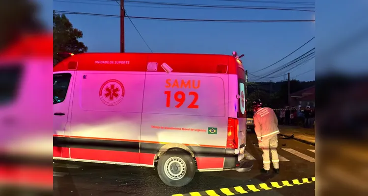 Confira imagens da colisão violenta na 'Vila Cipa' em PG