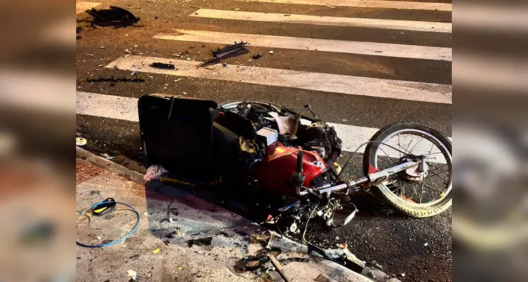 Confira imagens da colisão violenta na 'Vila Cipa' em PG
