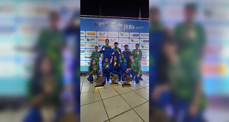 Taekwondo de PG conquista resultados inéditos no Brasileiro Escolar em MG