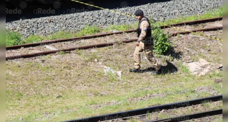 Corpo de homem é encontrado em linha férrea em Ponta Grossa