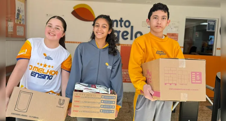 Colégio Santo Ângelo transforma realidades com o Projeto Todos Por Um!