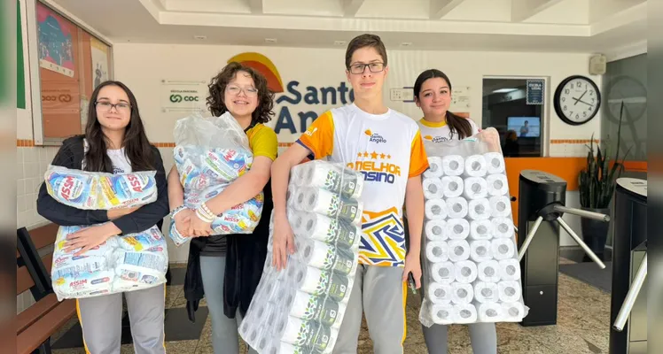 Colégio Santo Ângelo transforma realidades com o Projeto Todos Por Um!