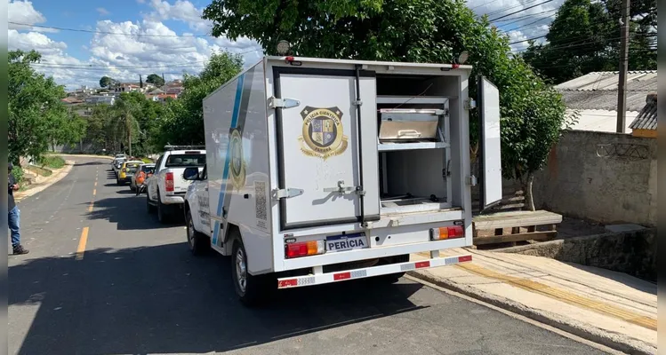 Imagens revelam detalhes da operação que localizou cadáver em Ponta Grossa