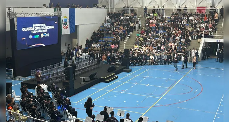 Mais 100 Guardas Civis Municipais reforçam a segurança de Ponta Grossa