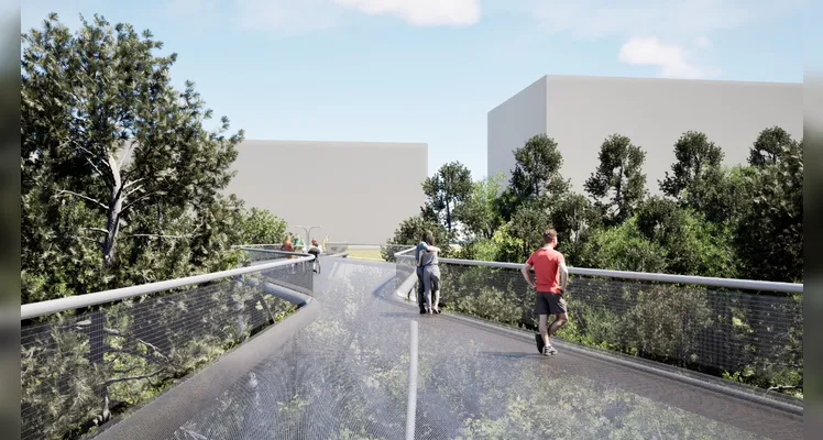 Imagens mostram projeto de ciclovias interparques em PG