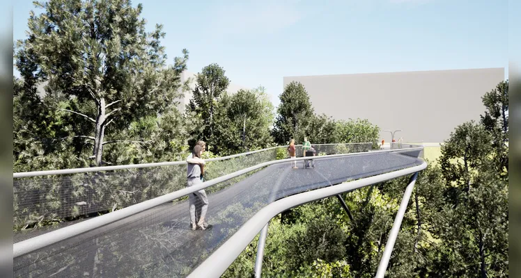 Imagens mostram projeto de ciclovias interparques em PG