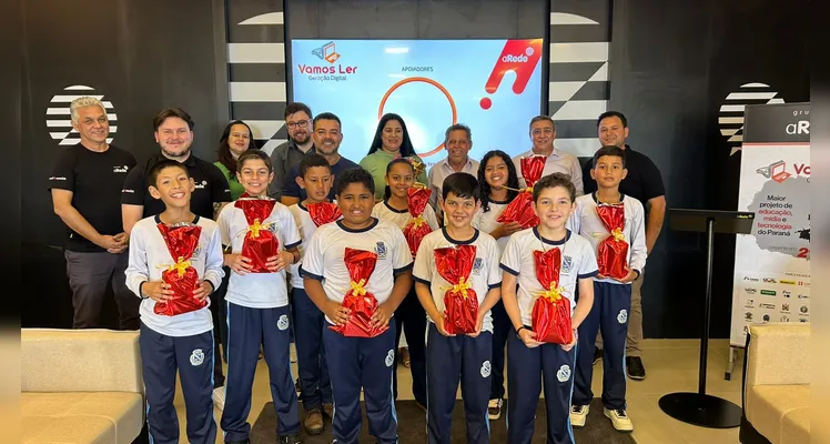 Confira a série de registros da diversificada premiação dos estudantes ortigueirenses.