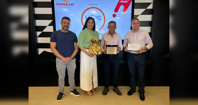 Confira a série de registros da diversificada premiação dos estudantes ortigueirenses.