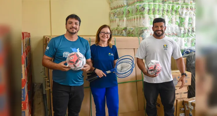 Materiais esportivos são destinados a instituições da comunidade PcD
