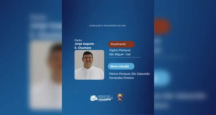 Dom Bruno anuncia transferências e cinco novas paróquias em PG