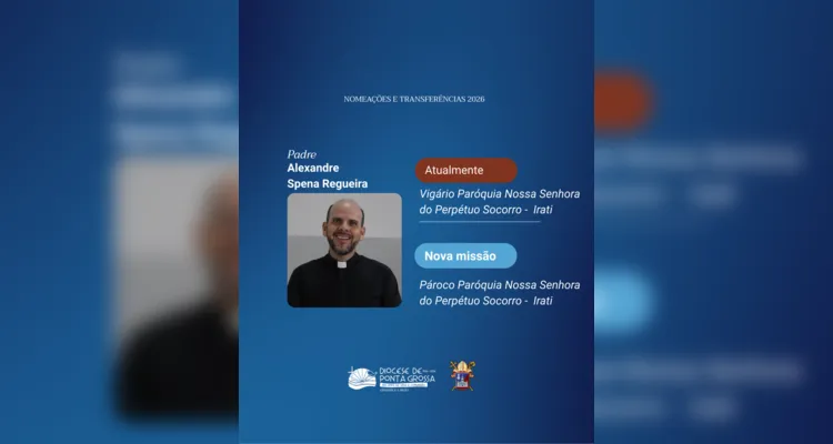 Dom Bruno anuncia transferências e cinco novas paróquias em PG