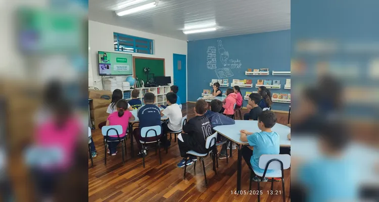 Confira algumas das atividades realizadas pelos alunos do projeto com os materiais da parceria.