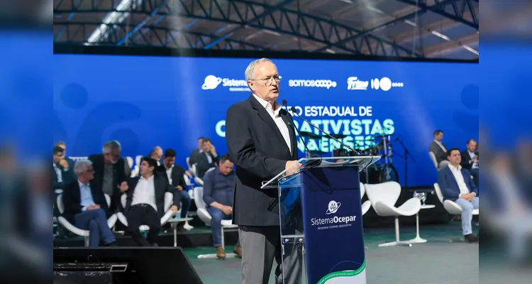 Presidente do Sistema Ocepar - José Roberto Ricken.