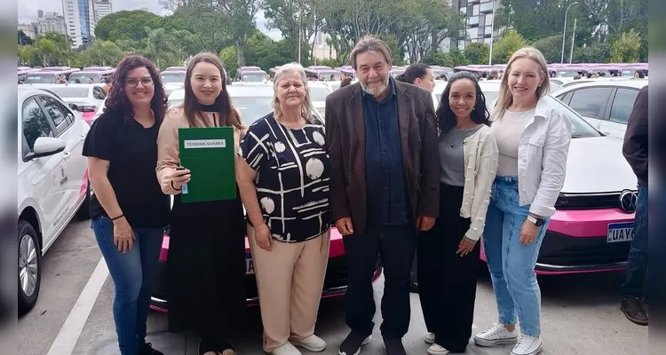 Ivanor Muller e sua equipe estiveram em Curitiba.