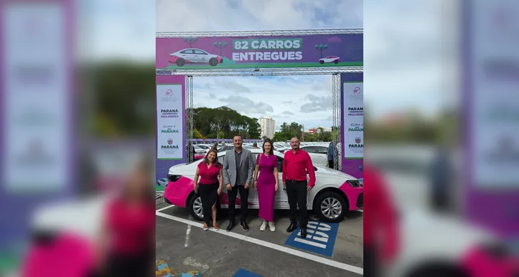 Mario Cezar e sua equipe estiveram em Curitiba.