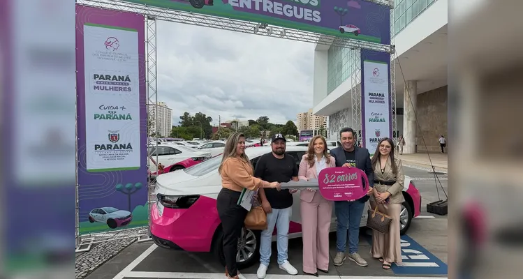 Marcelo Leite e sua equipe estiveram em Curitiba.