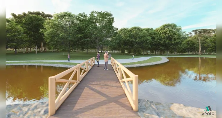 O parque será implantado em uma área de 40 mil metros quadrados, localizada na região central do município.