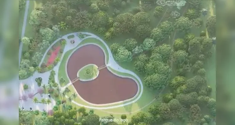 O parque será implantado em uma área de 40 mil metros quadrados, localizada na região central do município.