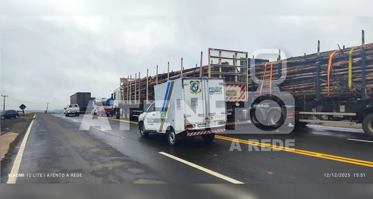 Motociclista morre esmagado por caminhão entre Telêmaco Borba e Ortigueira