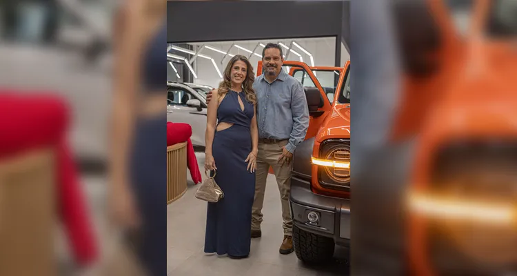 Carlos Neiverth e Flávia Duboc