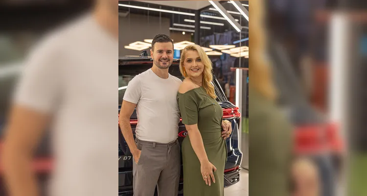 Cynthia Sá Spósito e Vinicius Spósito