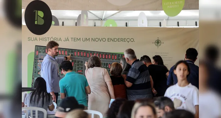 Evento de lançamento resultou na venda de mais de 70% dos lotes