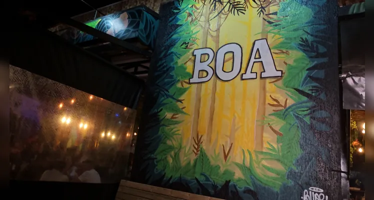 Espaço conta com espaço amplo e descontraído