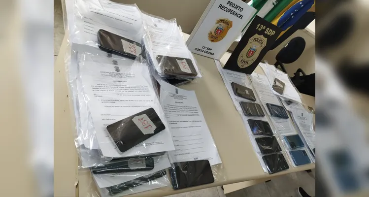 Vítimas informaram o número do IMEI e tiveram o aparelho recuperado