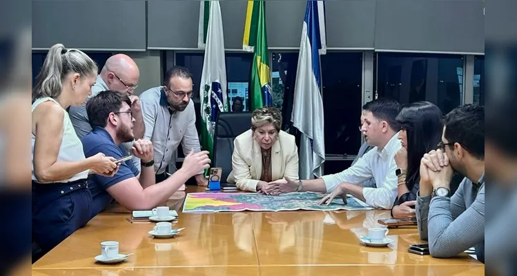 Projeto foi apresentado por diretores da PRVias à prefeita e para lideranças do Executivo