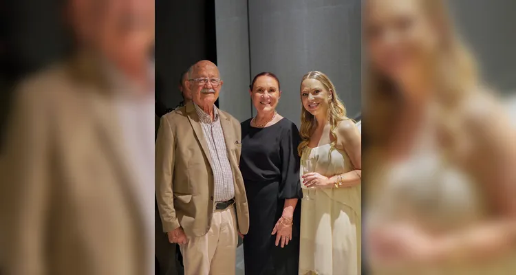 Ciro Campagnoli, Dra. Elisete Cavalli e Thelma Campagnoli