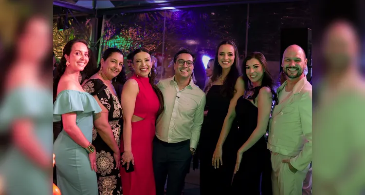 Eliziane Dias , Ana Cristina Paes , Cristiane Raicoski, Dr. Rafael Pires,  Karine Halat, Lorena Paes e Adilton Domingues