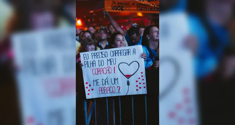 Daniel se apresentou na noite desse sábado