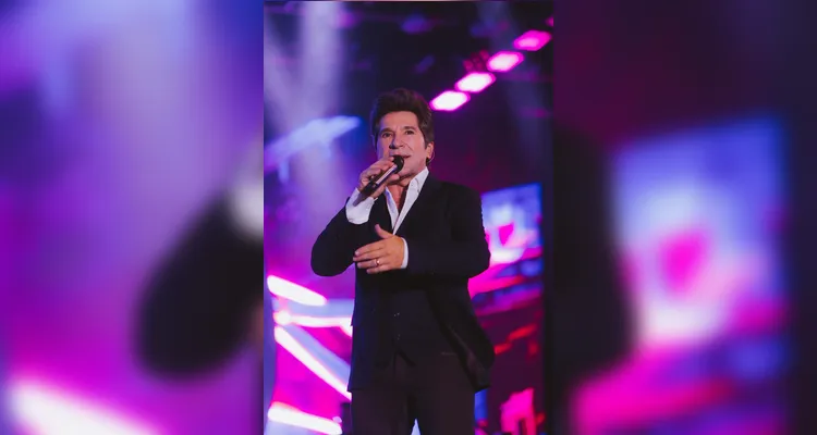 Daniel se apresentou na noite desse sábado