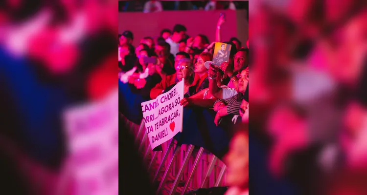 Daniel se apresentou na noite desse sábado