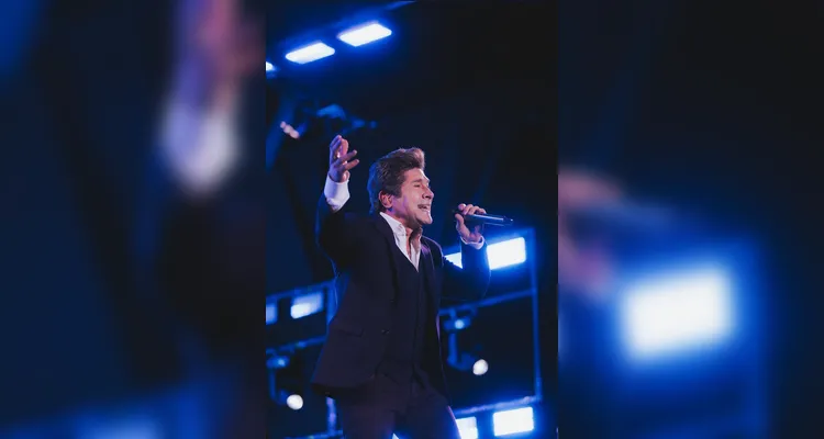 Daniel se apresentou na noite desse sábado