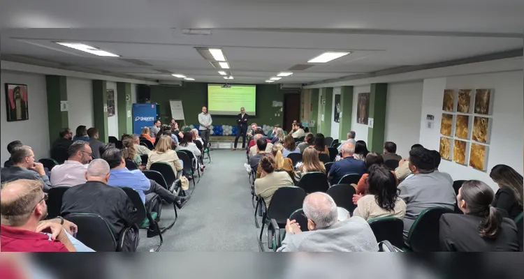 O evento reuniu cerca de 60 profissionais da saúde para discutir temas relacionados a planejamento financeiro
