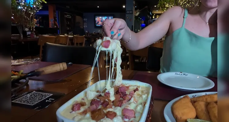 A Estrela do Chopp conta com um cardápio completo para os clientes