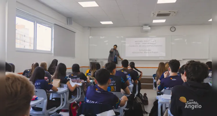 Colégio possui ampla e moderna estrutura para os alunos